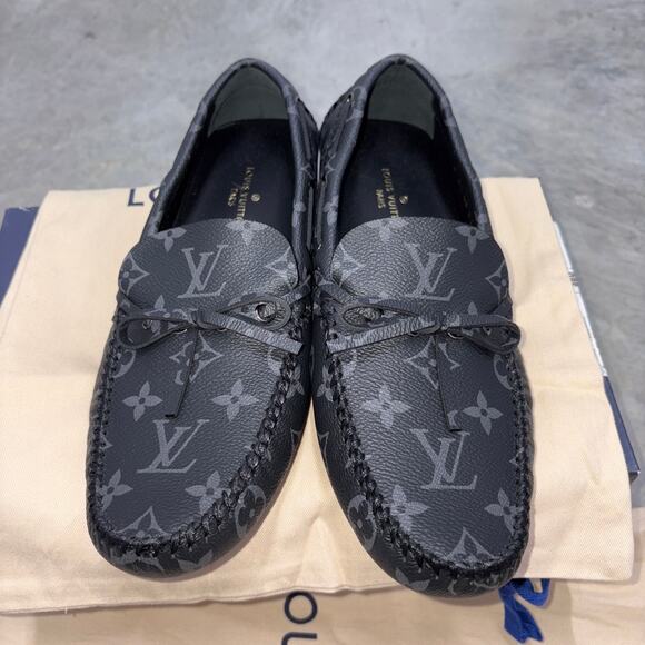 louis Vuitton Arizona Moccasin Eclipse size UK5.5/6.5 US SOLD OUT casual - Picture 6 of 11